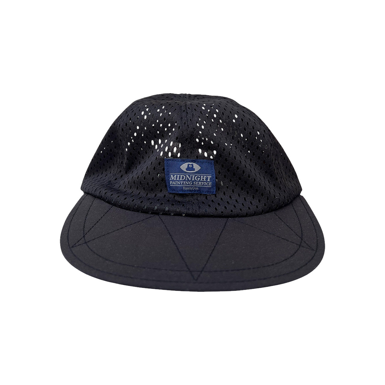MASH Capo ビブタイツ MIDNIGHT PAINTING SERVICE Longbill Mesh Cap [Black] | KIOSCO