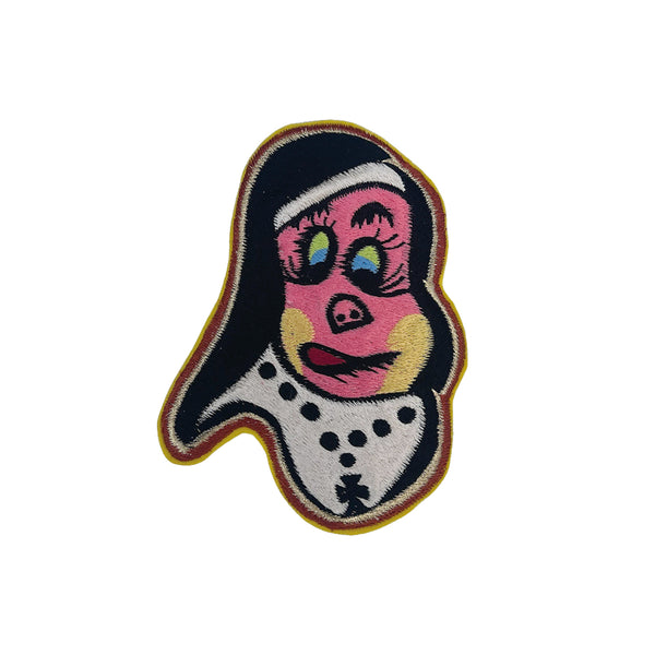 attitude tattoo zigzag embroidery Patch