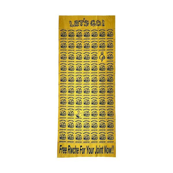 RWCHE × 山田丸 JOINT TENUGUI - Yellow . White -