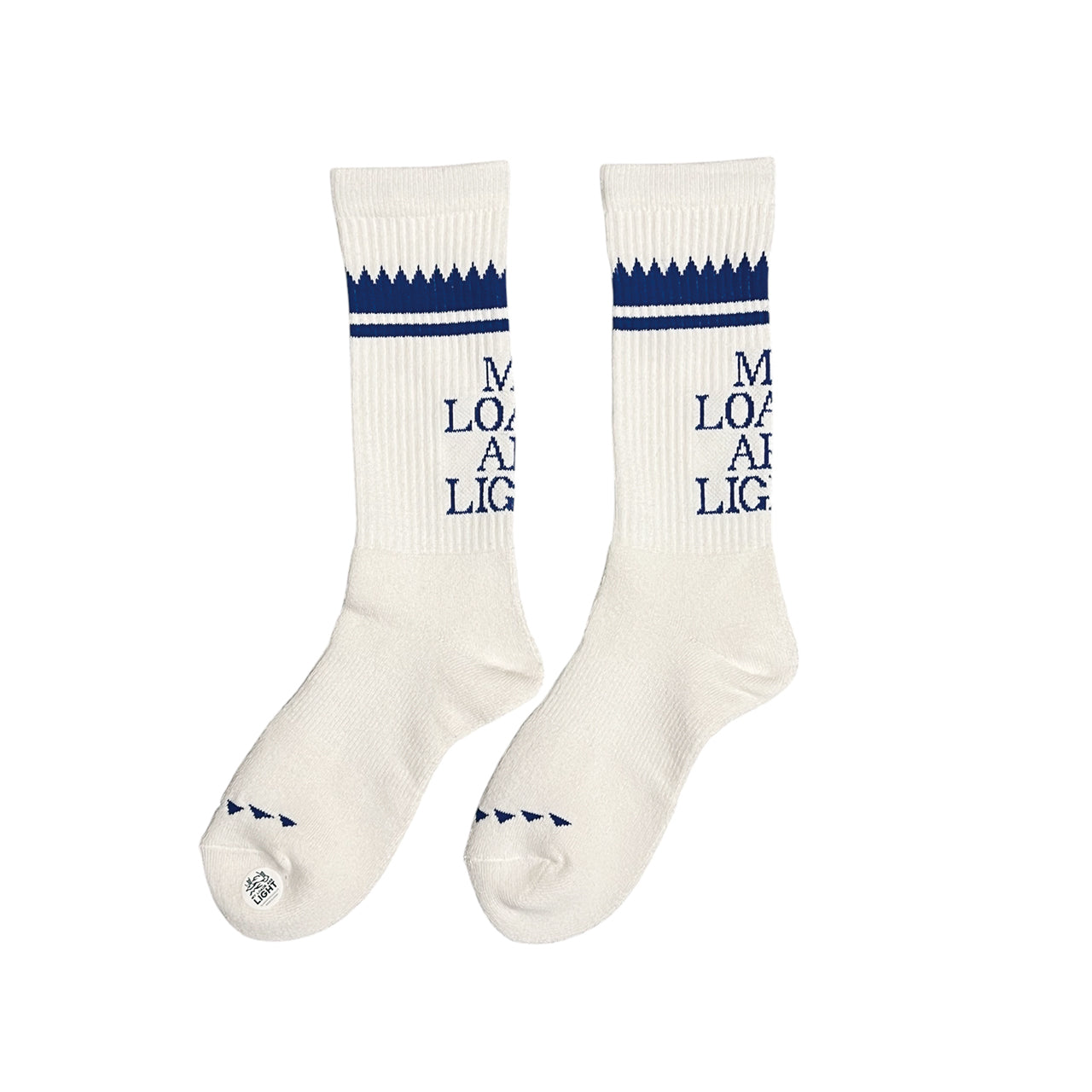 【全商品オープニング価格 特別価格】 / LIGHT ARE LOADS MY × RWCHE TEXT Hi ARROW “M.L.A.L” レッグウェア