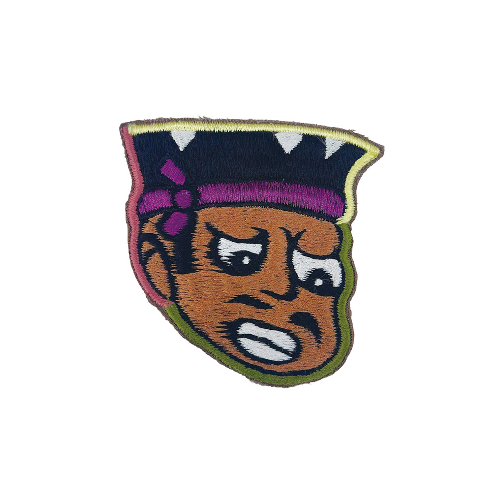 attitude tattoo zigzag embroidery Patch
