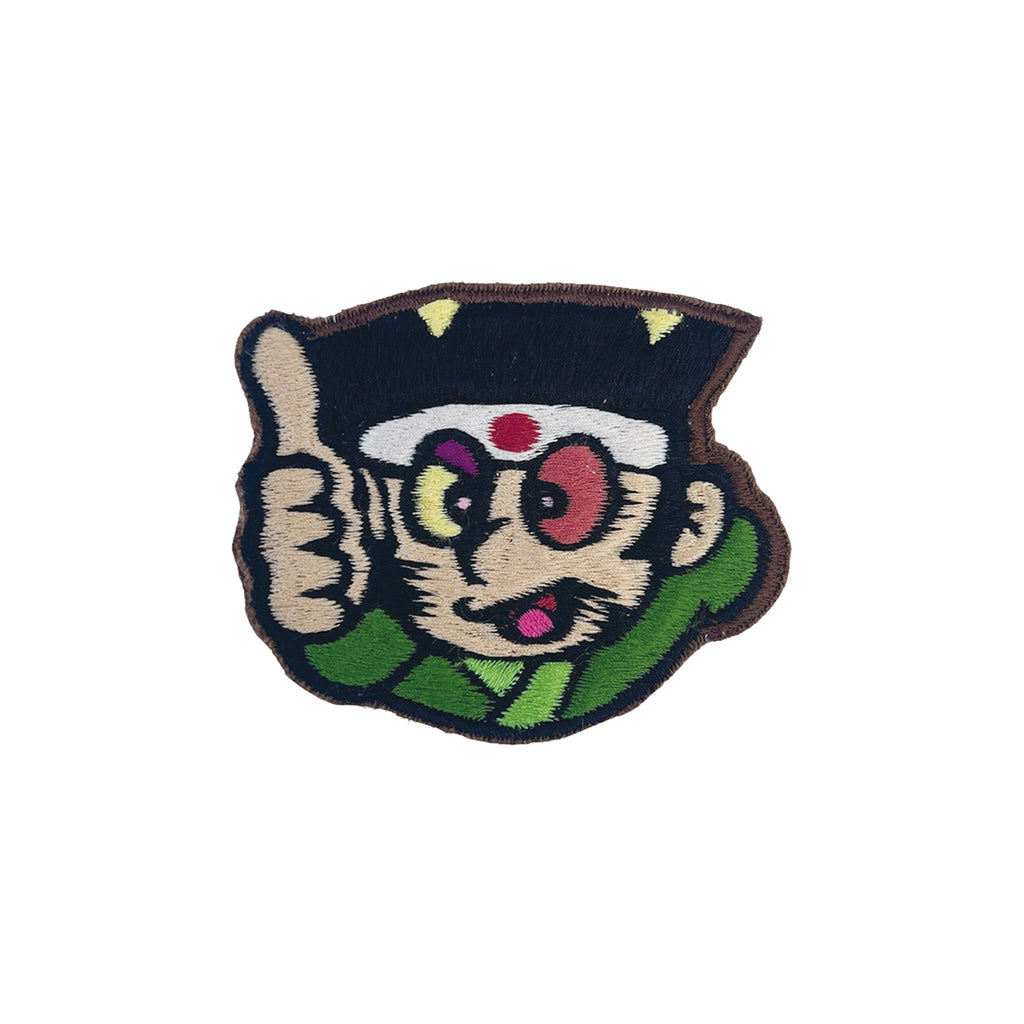 attitude tattoo zigzag embroidery Patch