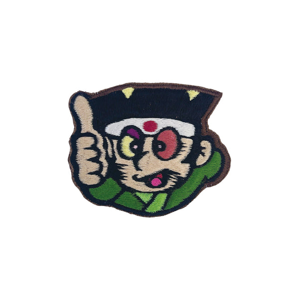 attitude tattoo zigzag embroidery Patch