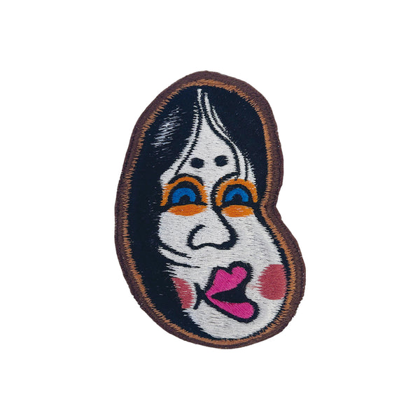 attitude tattoo zigzag embroidery Patch