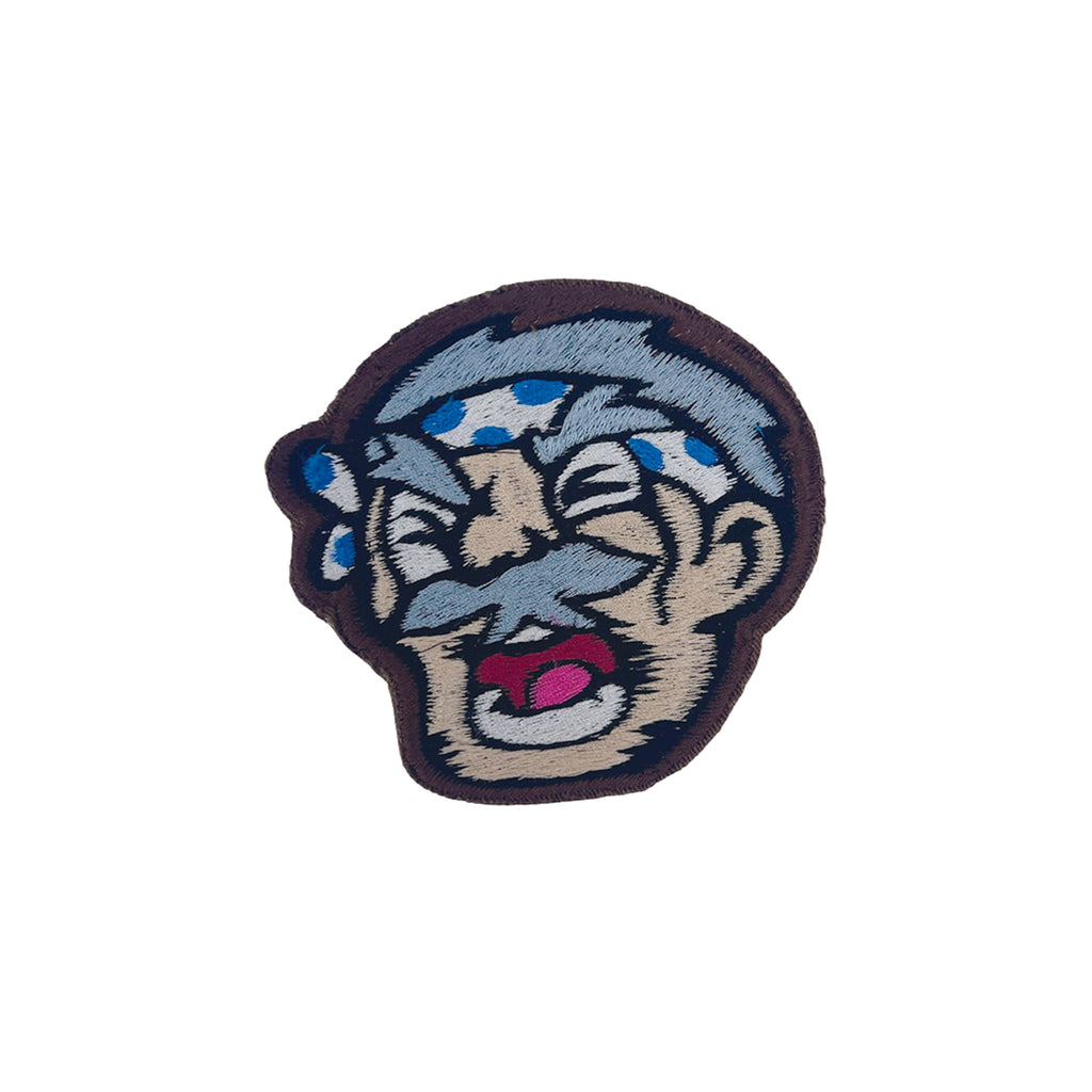 attitude tattoo zigzag embroidery Patch