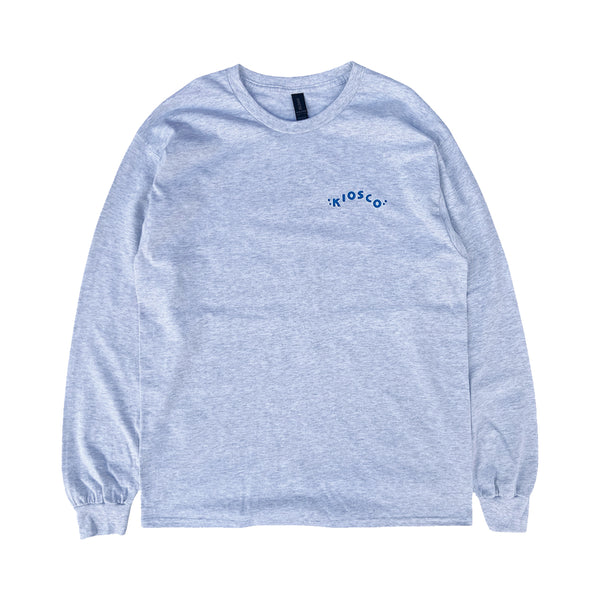 KIOSCO WALL L/S Tee -Ash-