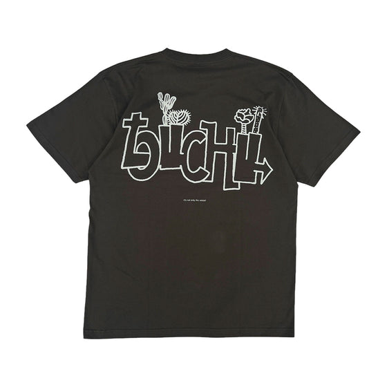 TOUCHU "DISK" S/S Tee -Charcoal-