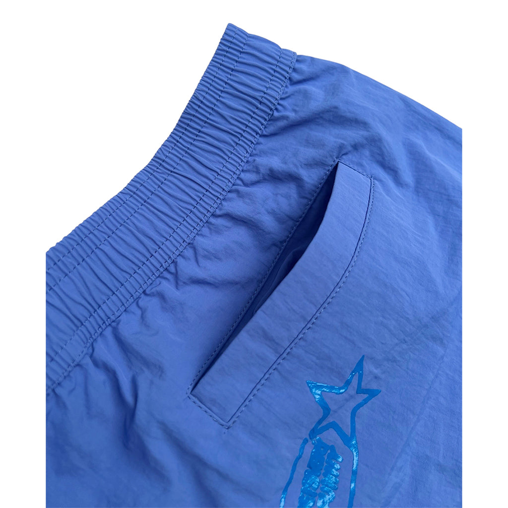 GIVE ME A SOUVENIR Shorts -Blue-