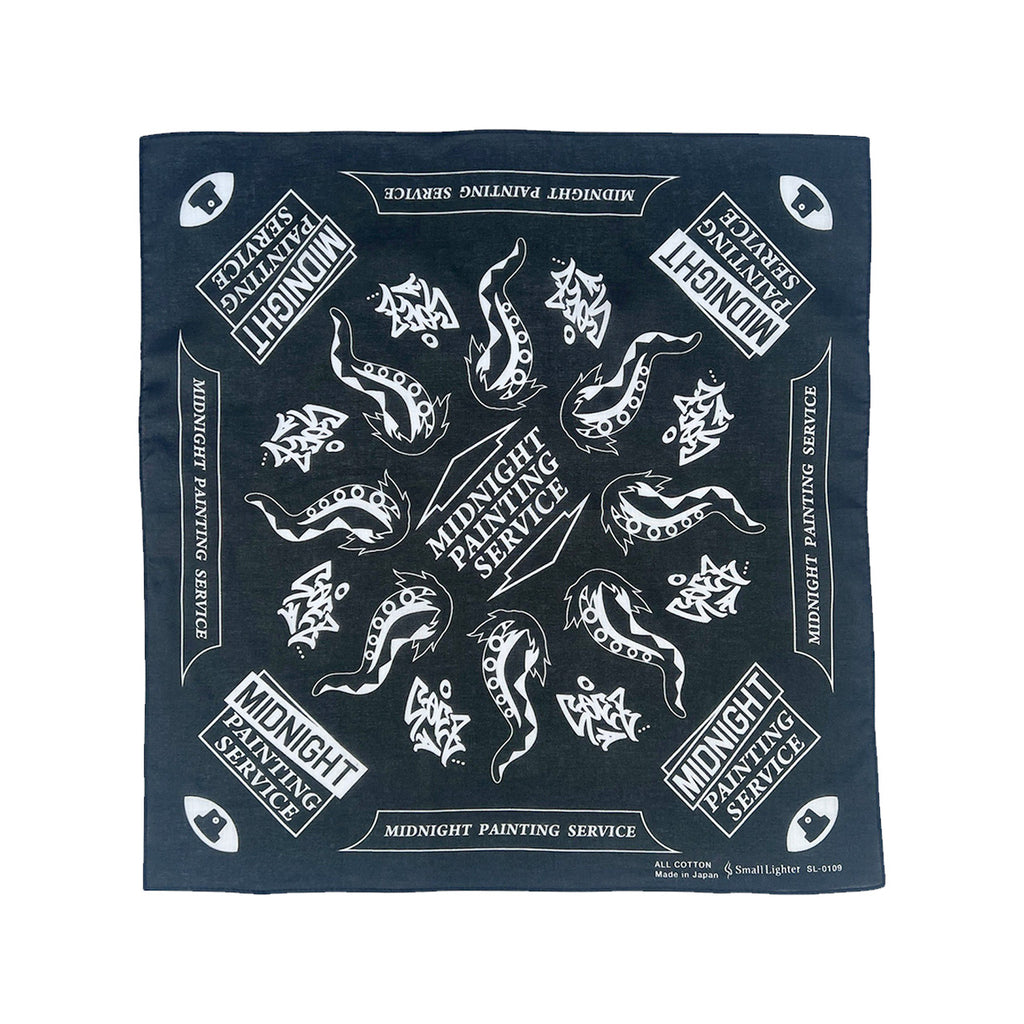 MIDNIGHT PAINTING SERVICE Small Lighter bandana / 