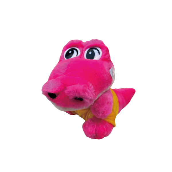 Pink Crocodile Plush Toy