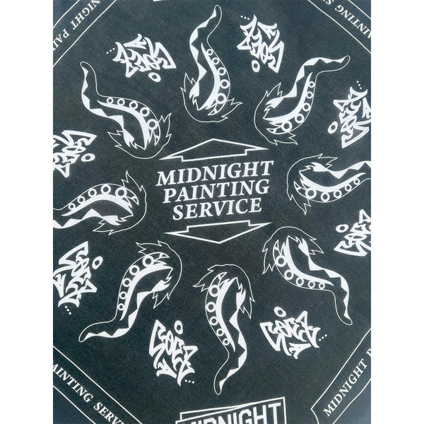 MIDNIGHT PAINTING SERVICE Small Lighter bandana / 