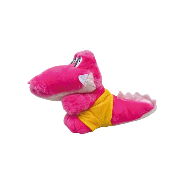 Pink Crocodile Plush Toy