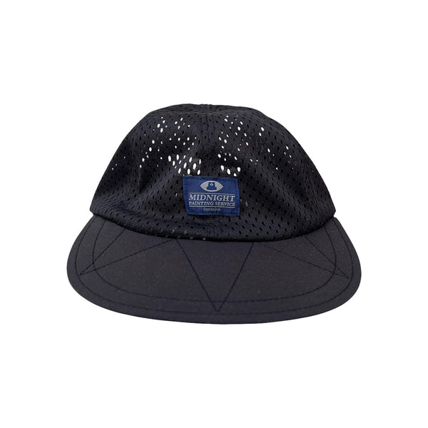 MIDNIGHT PAINTING SERVICE Longbill Mesh Cap [Black]