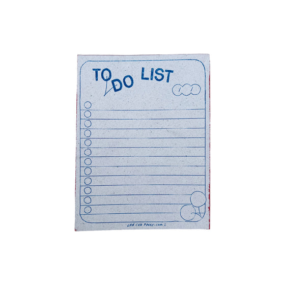 Can Can Press "To Do List"
