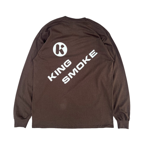 NO ADULTS "King" L/S Tee -Brown-
