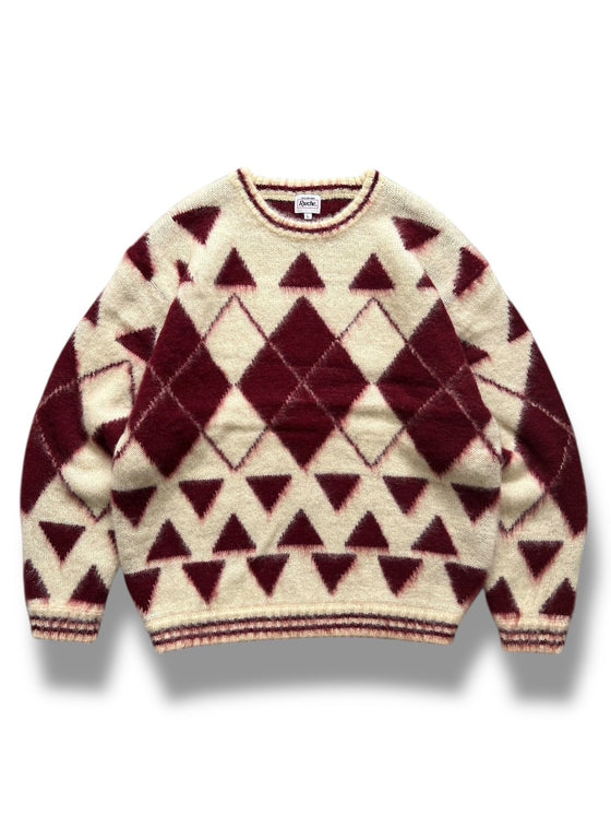 RWCHE "DANTE MOHAIR SWEATER" -CREAM-