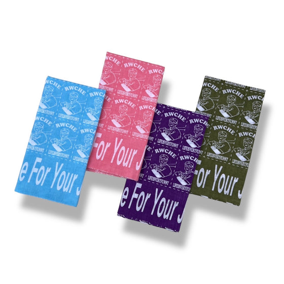 RWCHE JOINT TENUGUI - Blue . Flamingo . Purple . Olive -