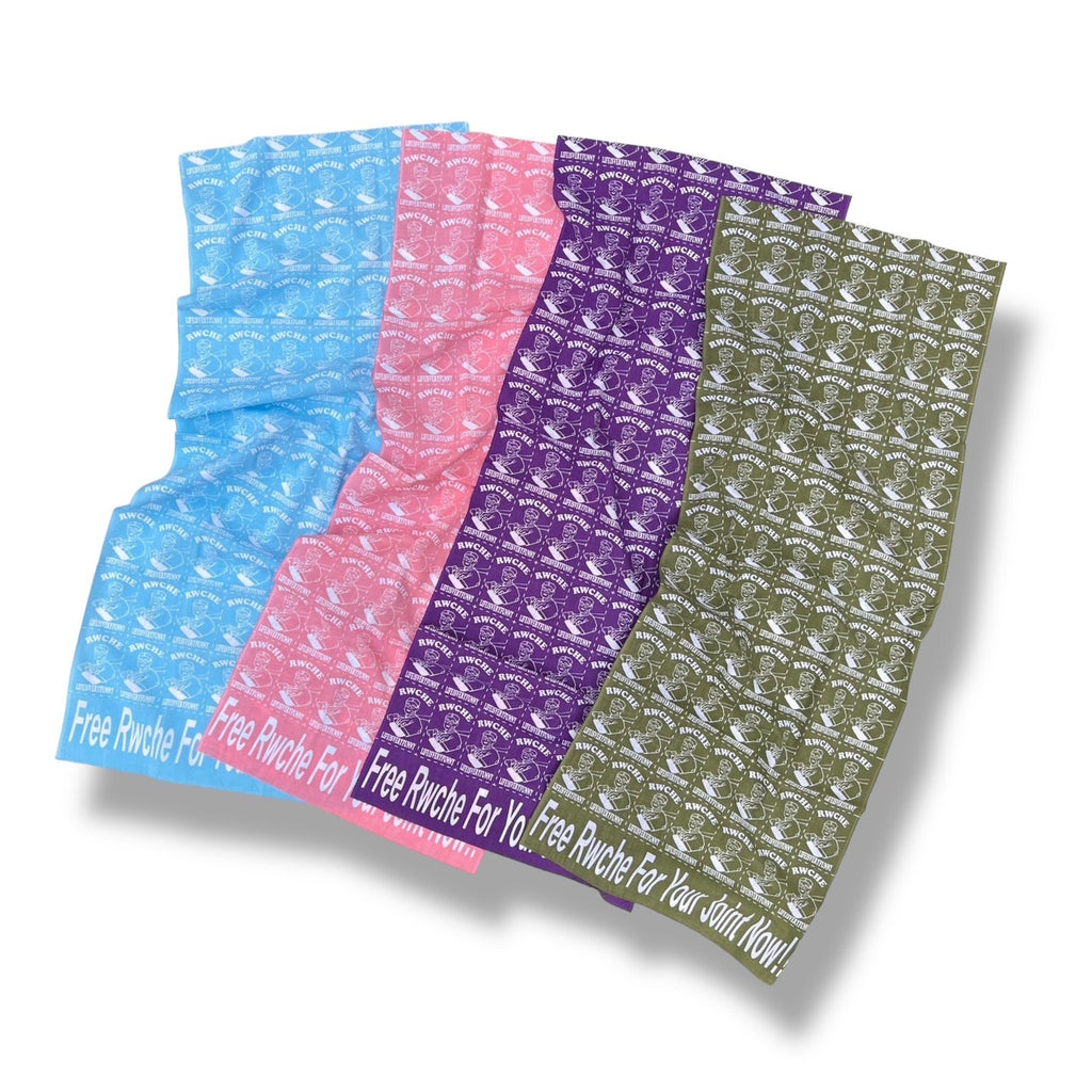 RWCHE JOINT TENUGUI - Blue . Flamingo . Purple . Olive -
