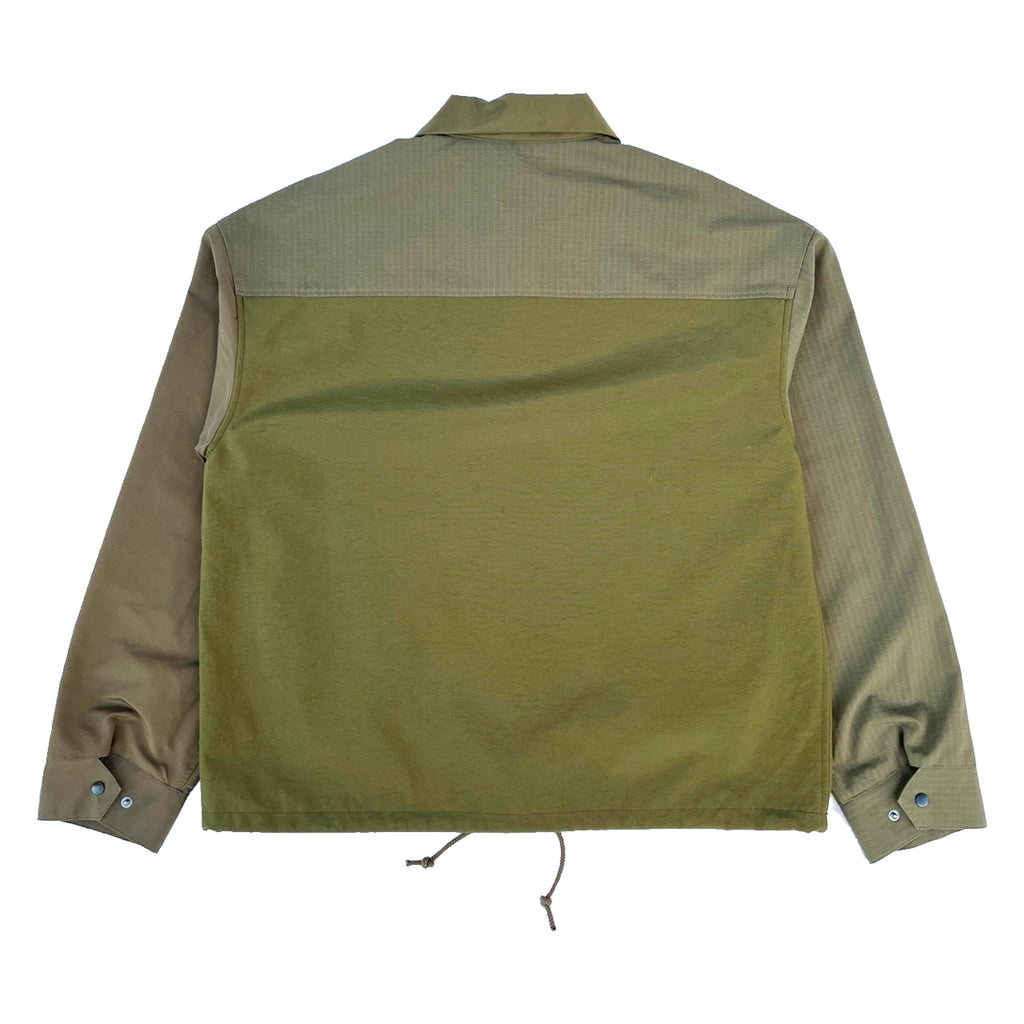 SHIGEO Layered Nylon Jaket -Olive-