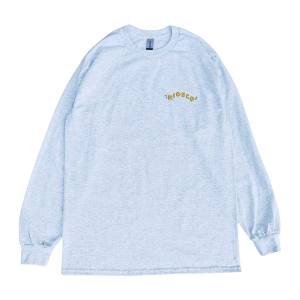 KIOSCO WALL L/S Tee -Ash-