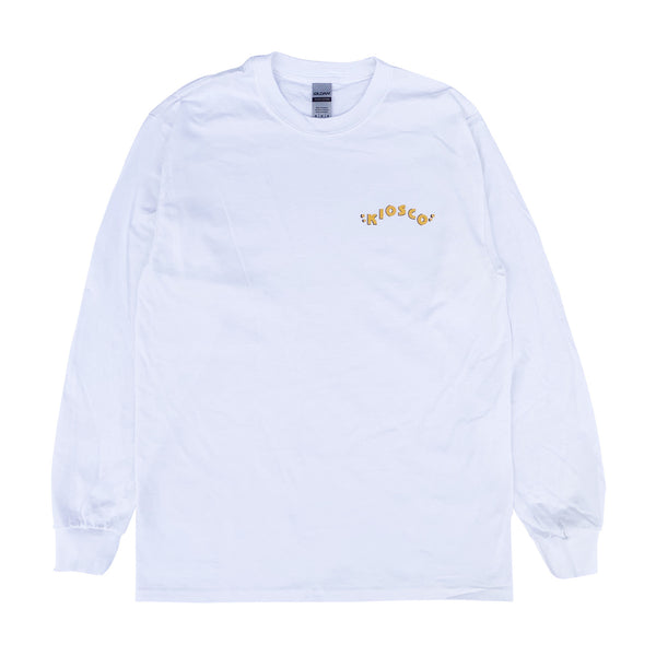 KIOSCO WALL L/S Tee -White-