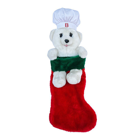 BIMBO "Christmas  Socks" Plush Toy