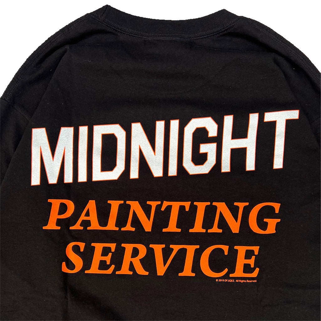 MIDNIGHT PAINTING SERVICE L/S Tee -Black-