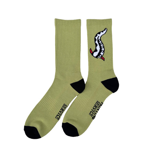 MIDNIGHT PAINTING SERVICE " DF.SQEZ" Socks
