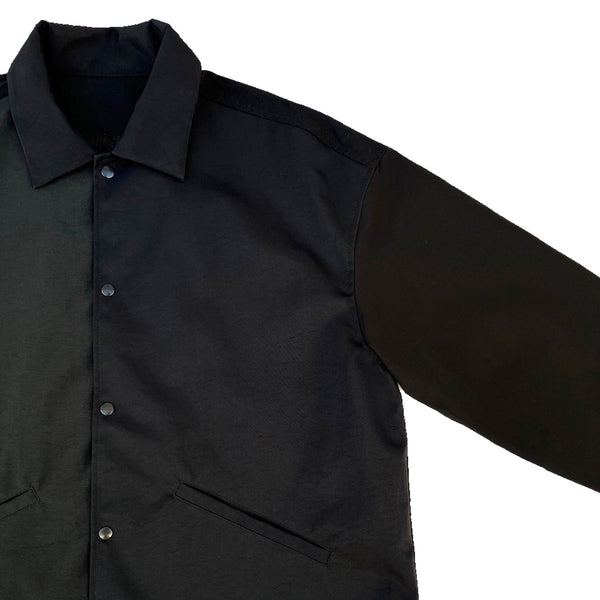 SHIGEO Layered Nylon Jaket -Black-