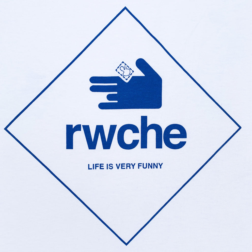 RWCHE  86K DOG TEE S/S -White-